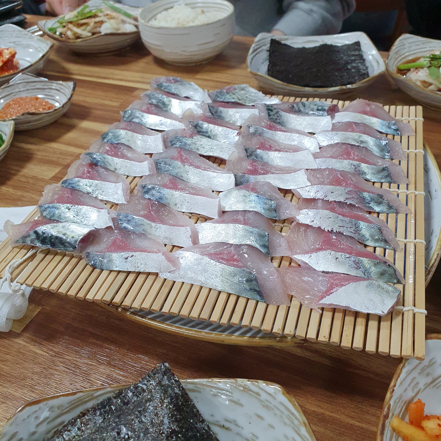 Raw mackerel